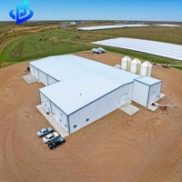 Bâtiment d'entrepôt préfabriqué en acier moderne de haute qualité pour atelier et stockage