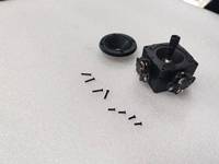 Composants de la poignée de joystick Jimmy Jib - Joystick, potentiomètre et stick