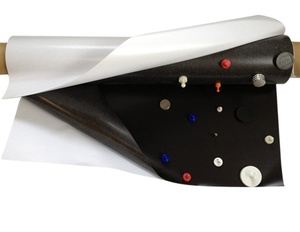 0,4 мм 0.5mmn 0,75 мм 1 мм 1,5 мм гибкий Железный материал, резиновый лист, черный лист, простой Магнитный восприимчивый валок, ферритовый резиновый лист - Product Image 5