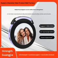 Nouveau téléphone portable 2025 avec appareil photo magnétique, dispositif de mise en miroir d'écran pour selfie, matériau ABS, modèle HL210, Android Harmony OS 2.1 pouces HD