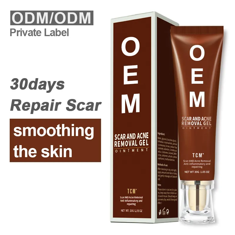 Tcm Acne Scar Gel Best Herbal Extracts Ingredients Stretch Marks Scar Clearing ProductsためWholesale