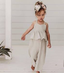 Ropa de Verano para Bebés, Conjuntos de 2 Piezas de Camiseta y Pantalones de Muselina Personalizados para Niñas Pequeñas, Conjuntos Casuales para Bebés - Product Image 6