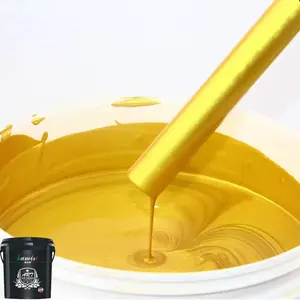 Waterproof gold paint for leather With Moisturizing Effect 