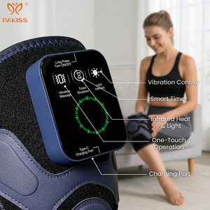 Masajeador de Rodilla Recargable PAKISS OEM con Luz Roja de Litio, Batería de 5000 mAh, Almohadilla de Terapia de Calor y Vibración con 1 Año de Garantía - Product Image 6