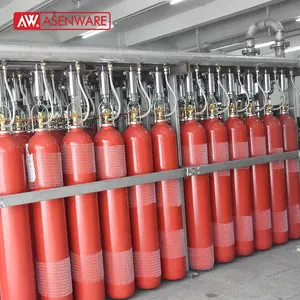 Asenware פחמן דו חמצני אש דיכוי מערכת אוטומטי כיבוי אש מערכת 70L CO2 אש הגנת מערכת