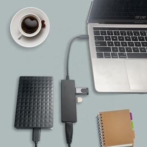 المحمولة 4 منافذ تتجاوز البيانات 3.0 4 في 1 USB نوع C محول محور لجهاز كمبيوتر ماك بوك - Product Image 4
