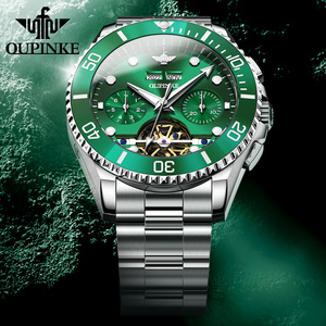 OUPINKE 3229 <span class=keywords><strong>Montre</strong></span> mécanique automatique pour homme, prix d'usine, ronde, sportive, lumineuse, étanche, <span class=keywords><strong>tourbillon</strong></span> - Product Image 3