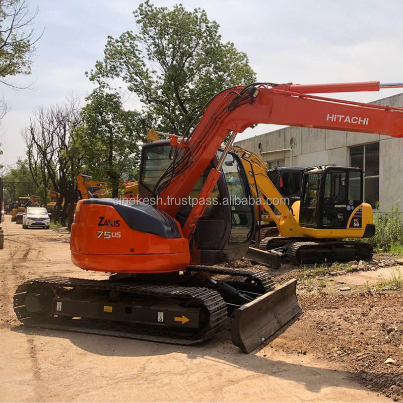 Hitachi Zaxis 75 Japan Used Mini 7.5 Ton Second Hand Hitachi Zx75