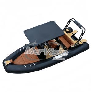 Yacht de luxe coque en aluminium <span class=keywords><strong>semi</strong></span>-<span class=keywords><strong>rigide</strong></span> nervure gonflable <span class=keywords><strong>580</strong></span> bateau de patrouille à vendre - Product Image 1