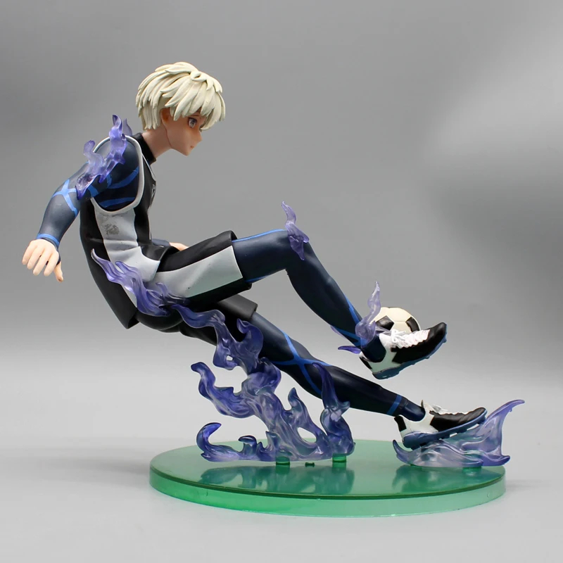 Figura Anime Seishiro Nagi Blue Lock, Statuetta In PVC Da 18 Cm, Modello Da Collezione, Decorazione Da Scrivania Per Fan - 4