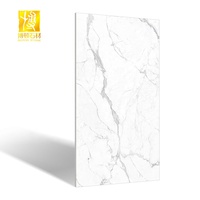 BOTON STONE Conçu Dalle de finition de mur intérieur 600x600 Carreaux de mur de dalle aspect marbre émaillé poli