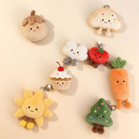 Peluche Ours Jelly Cat en Coton PP Ultra Doux, Réaliste, Tendance, avec Pendentif Sac pour Halloween et Anniversaire, Lavable