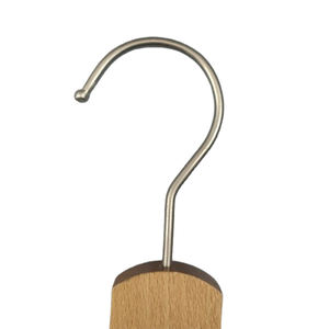 Grossiste <span class=keywords><strong>Cintre</strong></span> en Bois Polyvalent avec Logo Personnalisé pour Perruques et Extensions Capillaires - Product Image 4