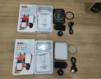 Éclairage LED RGB Rechargeable pour Téléphone Portable Photographie Selfie & Vidéo 3 Modes/Lumière d'Appoint Magnétique pour Maquillage & Utilisation Caméra
