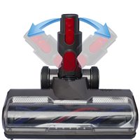 Tête de brosse de sol pour tapis motorisé adaptée pour s V7 V8 V10 V11 V15 avec 5 LED lumière aspirateur pièces de rechange accessoires