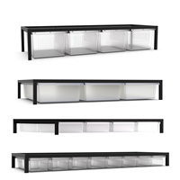 Cabinet de bureau empilable pour reptiles, en aluminium, avec tiroirs, pour Dragon barbu, Skink à langue bleue, Serpent, Gécko
