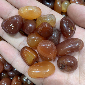 Bán Buôn Đá Mã Não Đỏ Đánh Bóng <span class=keywords><strong>Carnelian</strong></span> Đỏ Chất Lượng Cao Tự Nhiên Đá Thô Để Trang Trí Nhà Phong Thủy - Product Image 2