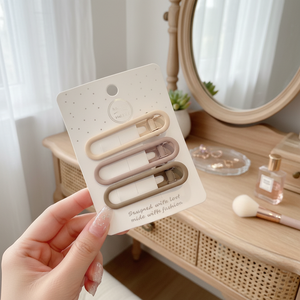 Trending Fashion fatto a mano forcine in acrilico elegante strass perle fiocco clip a scatto vendita calda all'ingrosso decorazione per capelli - Product Image 3