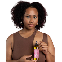 Huile capillaire personnalisée avec logo pour tous types de cheveux, à l'huile de romarin, à l'huile de ricin et à l'huile de nigelle, nourrissante et stimulante pour la croissance des cheveux