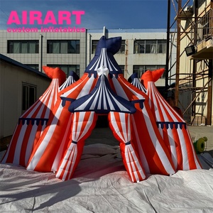 Vòm bơm hơi trang trí với cờ, xiếc tổ chức sự kiện đạo cụ vòm bơm hơi để hiển thị - Product Image 2