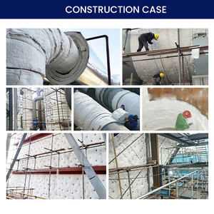 3000F Couverture en fibre de céramique <span class=keywords><strong>Laine</strong></span> polycristalline Needled Couverture d'isolation <span class=keywords><strong>thermique</strong></span> Matériau ignifuge Couverture en fibre d'alumine - Product Image 5