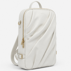 Sac à dos de voyage minimaliste personnalisé en cuir PU, grande capacité, léger, avec fermeture éclair, pour ordinateur portable, pour les trajets quotidiens - Product Image 4