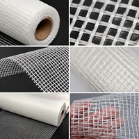 Toile en fibre de verre transparente à haute résistance à la traction pour la construction extérieure - Écologique et résistante aux alcalis