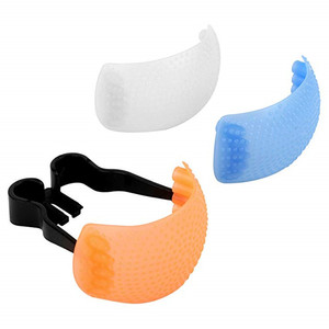 Three Eight <b>Flash</b> Diffuser Cover White Orange Blue Universal Plastic Hot Shoe Mount Portable <b>Camera</b> <b>Flash</b> Light Accessory - Product Image 5