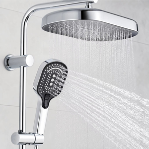 <span class=keywords><strong>Set</strong></span> Doccia a Pioggia Rotondo <span class=keywords><strong>in</strong></span> Acciaio Inossidabile con Miscelatore, Colonna Doccia e Rubinetto <span class=keywords><strong>Bagno</strong></span> - Articoli Popolari all'Ingrosso <span class=keywords><strong>in</strong></span> Europa - Product Image 2