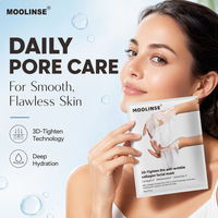 Masque Facial au Collagène Compressé Hydratant & Réhydratant (Pack de 5) pour Tous Types de Peau