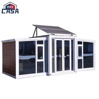 Meilleures ventes : Maison conteneur modulaire préfabriquée extensible à énergie solaire, 20ft 40ft, prête à l'emploi, pour supermarché et espace de vie