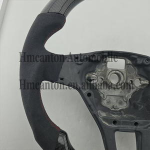 Volante de Alcantara y Carbono de Calidad para Volkswagen R-line Passat Golf Jetta Tiguan Polo Bora Arteon 2010-2025 - Product Image 3