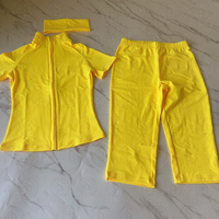 Ensemble de survêtement 2 pièces pour femme avec logo personnalisé, sweat à capuche court zippé et short cycliste assorti, style streetwear