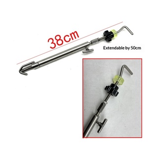 Tige de support télescopique professionnelle réglable en acier inoxydable pour réparation de bosses de <span class=keywords><strong>voiture</strong></span>, fixation aux deux extrémités (portes, capot, <span class=keywords><strong>coffre</strong></span>) - Product Image 3