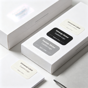 Self Adhesive Labels Removable Custom Printed Vinyl <b>Stickers</b> Brand Logo Carton Box Packaging Waterproof Die Cut - Product Image 3