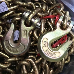 US Type NACM2010 G70 Transport <b>Chain</b> 8mm Steel Alloy Carbon Galvanized Zinc Welded Conveyor <b>Chain</b> Plain Finish for Transport Use - Product Image 4