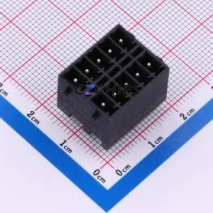 DB2EVHBG-3.5-2*5P-BK Plug-in Terminal Block Through hole,P=3.5mm Connector Board-to-Board / Socket Closed Snap Fixing 2x5P 3.5mm - Product Image 1