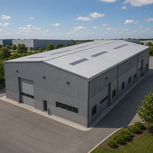 Structure en acier préfabriquée à prix d'usine pour entrepôt industriel professionnel en Chine, bâtiment léger à vendre - Product Image 1