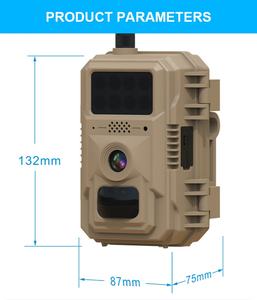 كاميرا درب 4G كاميرا برية مصيدة صور الحياة البرية الخلوية لعبة الصيد GSM/GPRS وضع البلاستيك Wildkamera - Product Image 6