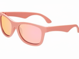 Gafas de sol <span class=keywords><strong>Babiators</strong></span> Navigators UV para mujer, lentes polarizadas duraderas, protección UV, perfectas para Papaya de 0 a 3 años - Product Image 1