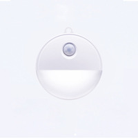 Lampe LED sans fil à détecteur de mouvement pour éclairage sous armoire, placard, salle de bain - Lampe de nuit moderne et élégante à intensité variable