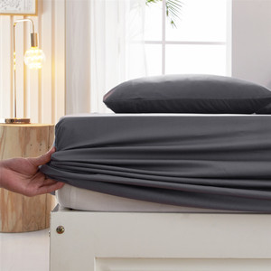 360 °   <span class=keywords><strong>Drap</strong></span>-<span class=keywords><strong>housse</strong></span> enveloppant ultra doux à poches profondes en microfibre élastiquée pour un ajustement parfait du matelas - Product Image 4