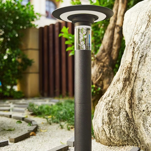 ไฟสนามหญ้ารูปยูเอฟโอระดับ IP65พร้อมไฟ LED อลูมิเนียมหรี่แสงได้และควบคุมด้วยแอพสำหรับใช้งานในสวน - Product Image 4