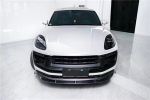 Nuevo Kit de Carrocería de Fibra de Carbono para Porsche Macan, Difusor Delantero, Faldones Laterales, Alerón, Mejora el Estilo y el Rendimiento - Product Image 4