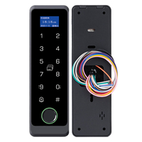 Cerradura de Puerta Biométrica Independiente con Pantalla Táctil LCD Resistente al Agua y a la Intemperie SMQT MQ-600BDTY