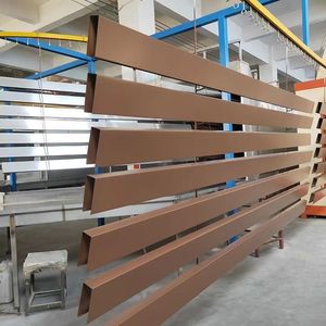 Panneaux de mur-rideau en aluminium modernes, surface anodisée, anti-corrosion, pour l'extérieur des bâtiments, 70 pouces et plus - Product Image 5