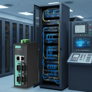 Moxa NPort IA5450AI Servidor de Dispositivos Seriales Industriales de 4 Puertos, Módulo de Comunicación RS-232 Ethernet - Product Image 3