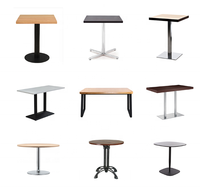 (SP-RT101) table de salle à manger moderne personnalisée table de restaurant de meubles commerciaux en vente
