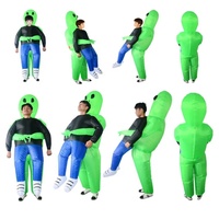 Costume gonflable extraterrestre pour Halloween, pantalon extraterrestre, UFO, extraterrestre qui embrasse les gens, costume de cosplay, costume pour adulte, fête de vacances, service OEM