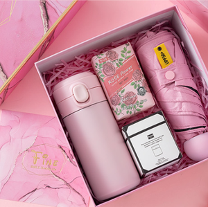 Wedding Birthday Valentines Day <strong>Gift</strong> <strong>Set</strong> for Employee Girlfriend Mother Teachers <strong>Gift</strong> <strong>Set</strong> Box Promotional pink <strong>Umbrella</strong> <strong>Gift</strong> <strong>Set</strong> - Product Image 2